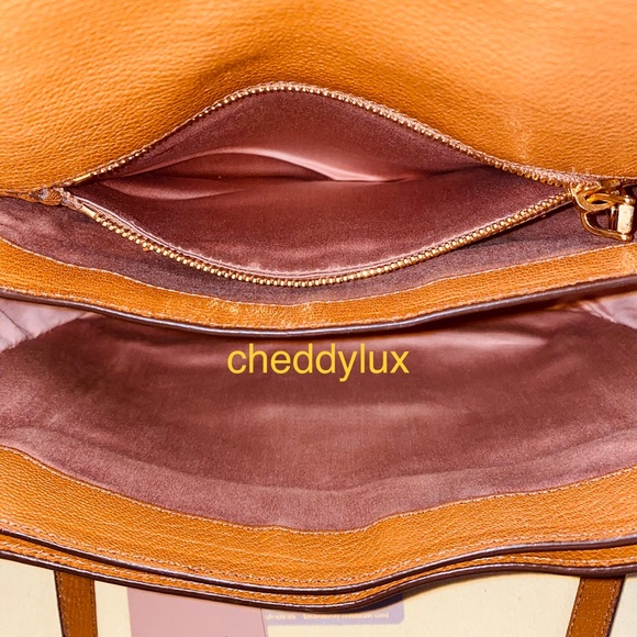 👜🤎👜Authentic Miu Miu 2 Way Brown Leather Bag - Picture 12 of 17